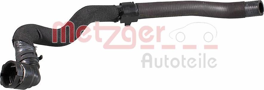 Metzger 2421561 - Шланг радиатора autosila-amz.com