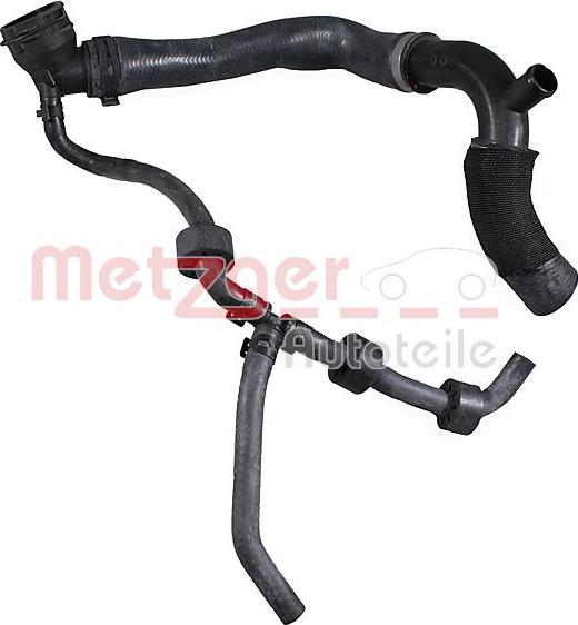 Metzger 2421562 - Шланг радиатора autosila-amz.com