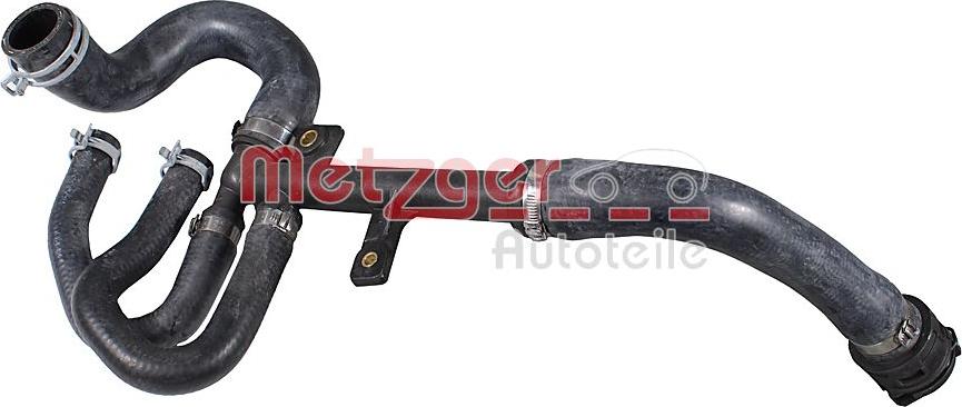 Metzger 2421661 - Шланг радиатора autosila-amz.com