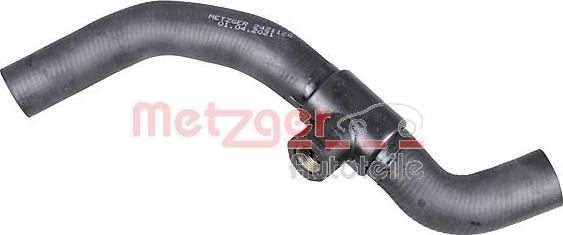 Metzger 2421128 - Шланг радиатора autosila-amz.com