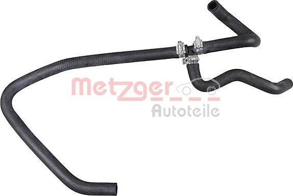 Metzger 2421206 - Шланг радиатора autosila-amz.com