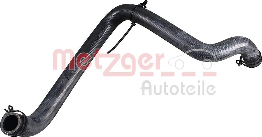 Metzger 2421733 - Шланг радиатора autosila-amz.com