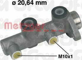 Metzger 202-433 - Главный тормозной цилиндр autosila-amz.com