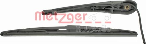Metzger 2190417 - Рычаг стеклоочистителя autosila-amz.com