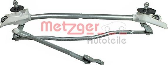 Metzger 2190394 - Система тяг и рычагов привода стеклоочистителя autosila-amz.com