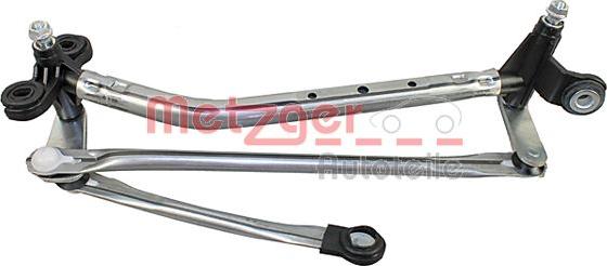 Metzger 2190398 - Система тяг и рычагов привода стеклоочистителя autosila-amz.com