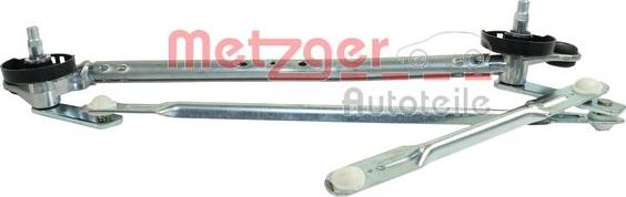 Metzger 2190393 - Система тяг и рычагов привода стеклоочистителя autosila-amz.com