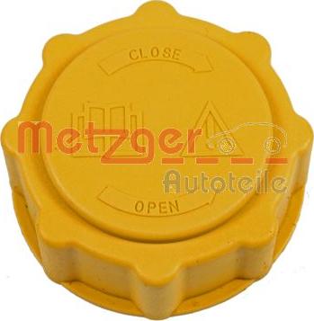 Metzger 2140084 - Крышка, резервуар охлаждающей жидкости autosila-amz.com