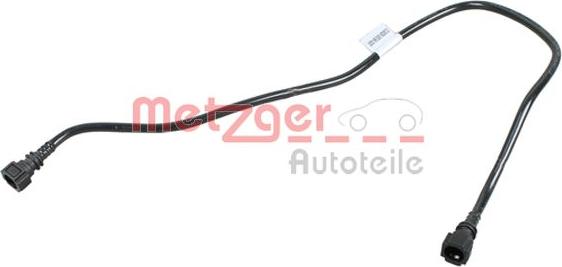 Metzger 2150026 - Топливопровод autosila-amz.com