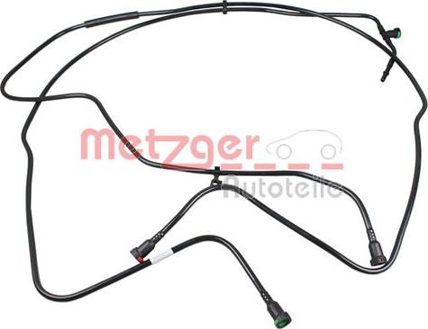 Metzger 2150071 - Топливопровод autosila-amz.com