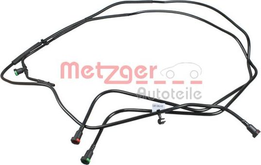 Metzger 2150072 - Топливопровод autosila-amz.com