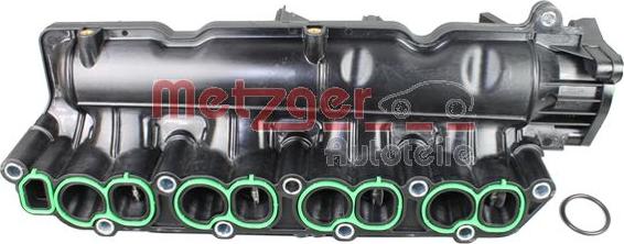 Metzger 2100057 - Модуль впускной трубы autosila-amz.com