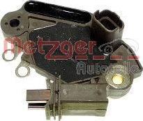 Metzger 2390048 - Регулятор генератора ! \OPEL, RENAULT CLIO I 1.2 96>98, CLIO II 1.2 98>10, CLIO II 1.2 16V 01>1 autosila-amz.com