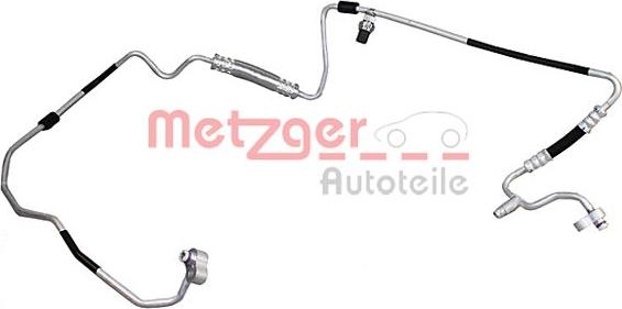 Metzger 2360093 - Трубопровод высокого давления, кондиционер autosila-amz.com