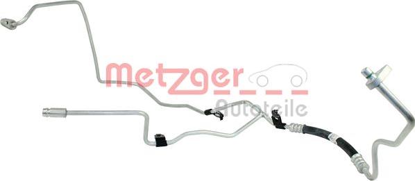 Metzger 2360048 - Трубопровод высокого / низкого давления, кондиционер autosila-amz.com
