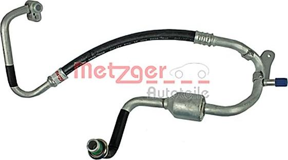 Metzger 2360021 - Трубопровод высокого / низкого давления, кондиционер autosila-amz.com