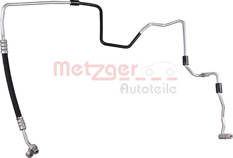 Metzger 2360076 - Трубопровод высокого давления, кондиционер autosila-amz.com