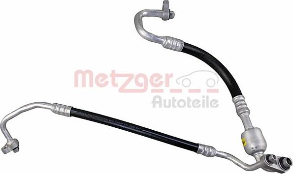 Metzger 2360116 - Трубопровод высокого / низкого давления, кондиционер autosila-amz.com