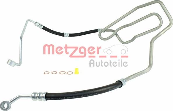 Metzger 2361059 - Гидравлический шланг, рулевое управление autosila-amz.com