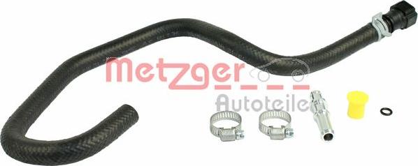 Metzger 2361051 - Гидравлический шланг, рулевое управление autosila-amz.com