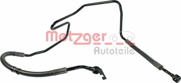 Metzger 2361038 - Гидравлический шланг, рулевое управление autosila-amz.com