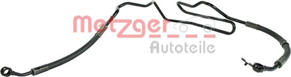Metzger 2361037 - Гидравлический шланг, рулевое управление autosila-amz.com