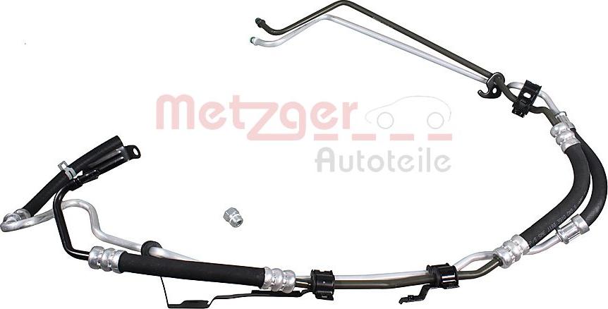 Metzger 2361189 - Гидравлический шланг, рулевое управление autosila-amz.com