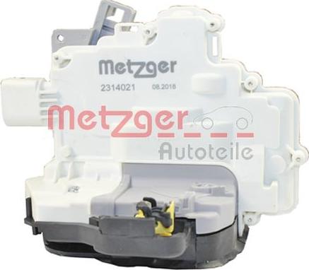 Metzger 2314021 - Замок двери autosila-amz.com