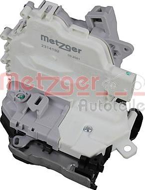 Metzger 2314192 - Замок двери autosila-amz.com