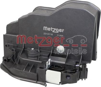 Metzger 2314116 - Замок двери autosila-amz.com