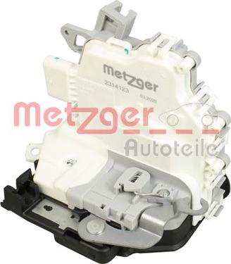 Metzger 2314123 - Замок двери autosila-amz.com