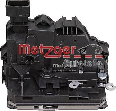 Metzger 2314356 - Замок двери autosila-amz.com