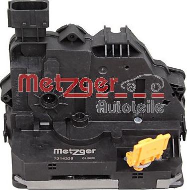 Metzger 2314338 - Замок двери autosila-amz.com