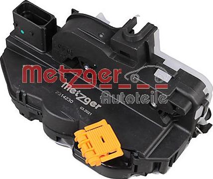 Metzger 2314230 - Замок двери autosila-amz.com