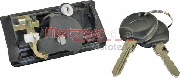 Metzger 2310524 - Замок задней двери autosila-amz.com