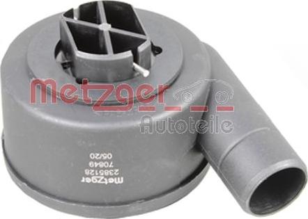 Metzger 2385128 - Клапан, отвода воздуха из картера autosila-amz.com
