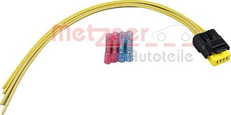Metzger 2324101 - Ремонтный комплект кабеля, датчик давления всасывающей трубы autosila-amz.com