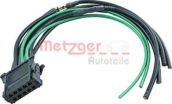 Metzger 2322014 - Ремкомплект кабеля, тепловентилятор салона (сист.подогр.дв.) autosila-amz.com