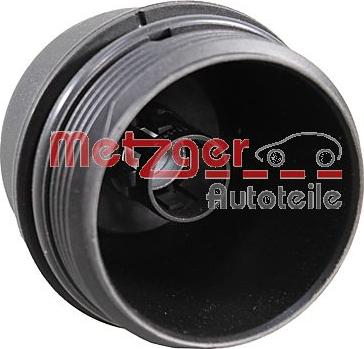 Metzger 2370097 - Крышка, корпус масляного фильтра autosila-amz.com