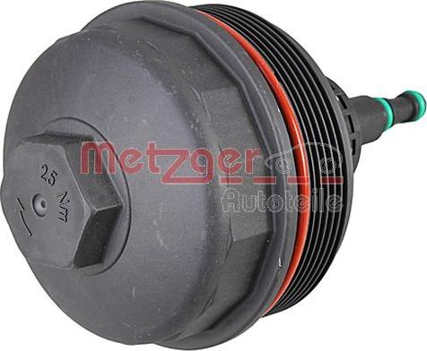 Metzger 2370042 - Крышка, корпус масляного фильтра autosila-amz.com