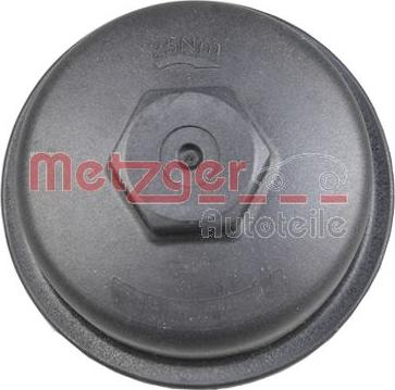 Metzger 2370055 - Крышка, корпус масляного фильтра autosila-amz.com
