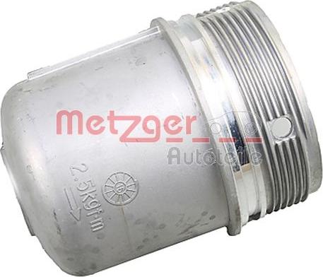 Metzger 2370075 - Крышка, корпус масляного фильтра autosila-amz.com