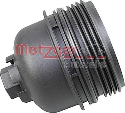 Metzger 2370077 - Крышка, корпус масляного фильтра autosila-amz.com