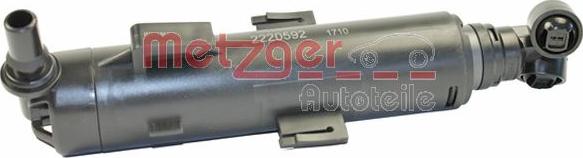 Metzger 2220592 - Распылитель, форсунка, система очистки фар autosila-amz.com