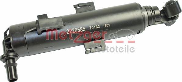 Metzger 2220585 - Распылитель, форсунка, система очистки фар autosila-amz.com