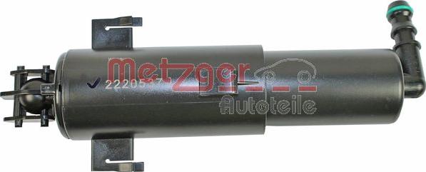 Metzger 2220537 - Распылитель, форсунка, система очистки фар autosila-amz.com