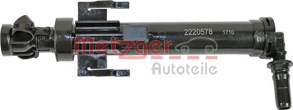 Metzger 2220578 - Распылитель, форсунка, система очистки фар autosila-amz.com