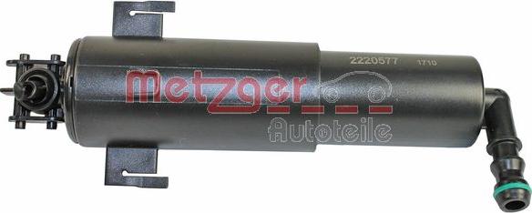 Metzger 2220577 - Распылитель, форсунка, система очистки фар autosila-amz.com