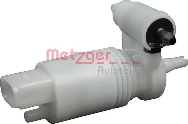 Metzger 2220043 - Водяной насос, система очистки окон autosila-amz.com