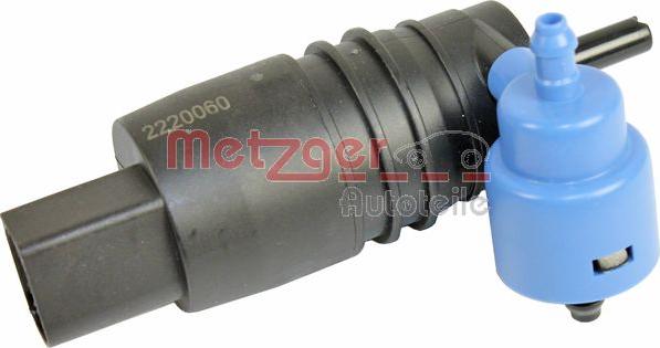 Metzger 2220060 - Водяной насос, система очистки окон autosila-amz.com